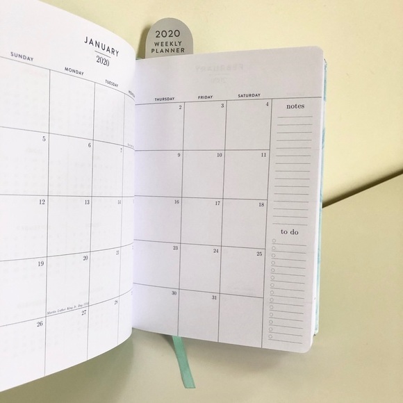 Èccolo Blue Marble 2020 Weekly Planner - Picture 5 of 9